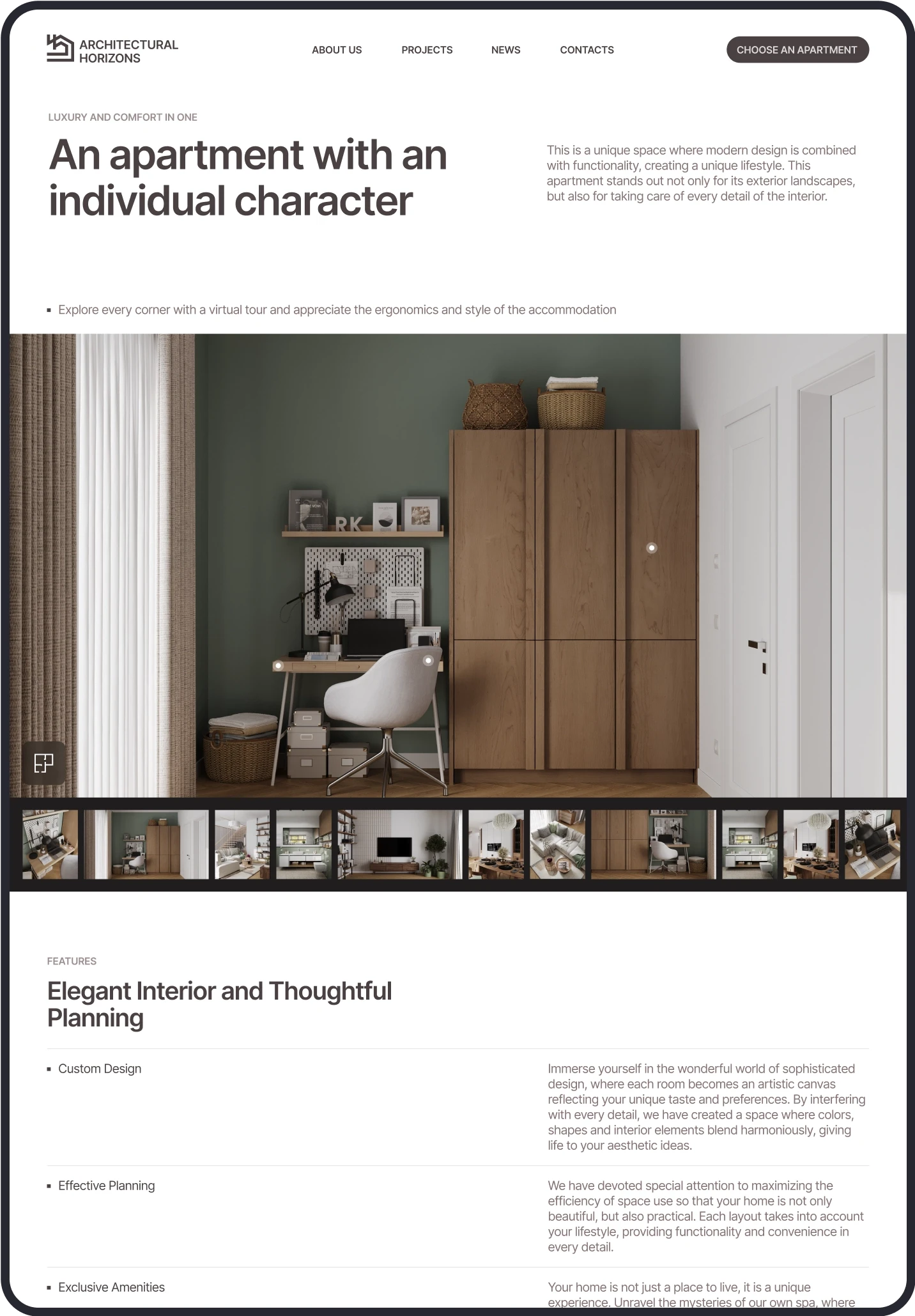 Beispielansicht: Galerien