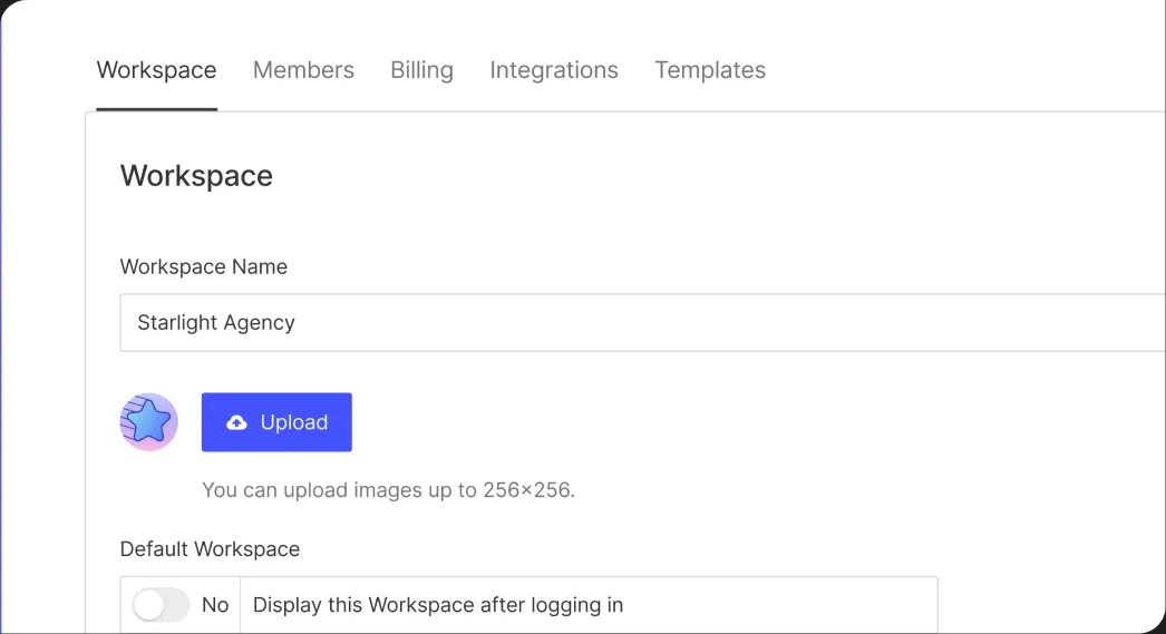 Ansicht der Webflow-Plattform